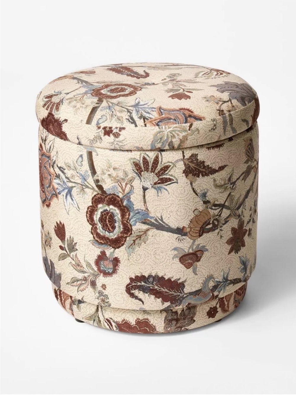Swivel Storage Ottoman Floral Pattern - Threshold™ designed with Studio McGee